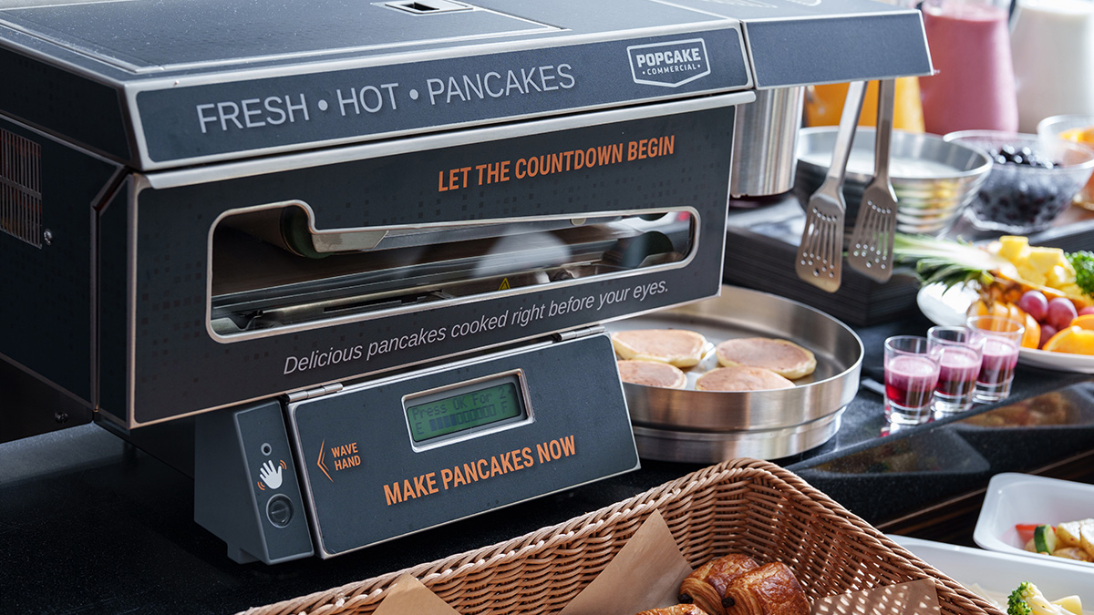 View of the Pancake Machine