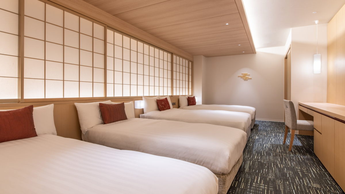 Vista Twin Room interior view: Four-room specification