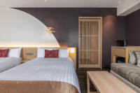 デラックスツイン（カウチソファ）ルームの写真