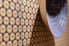 Wall art taken in close-up