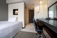 单人（半双人）房间／从房间后面看进门的樣子