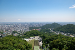 大仓山展望台的景色