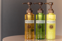 Shampoo／Conditioner／Body soap