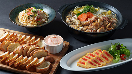 水炊きや明太フランスなどの博多グルメ