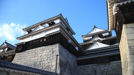 마츠야마 성의 천수