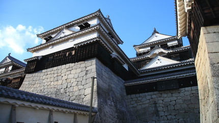 松山城の天守