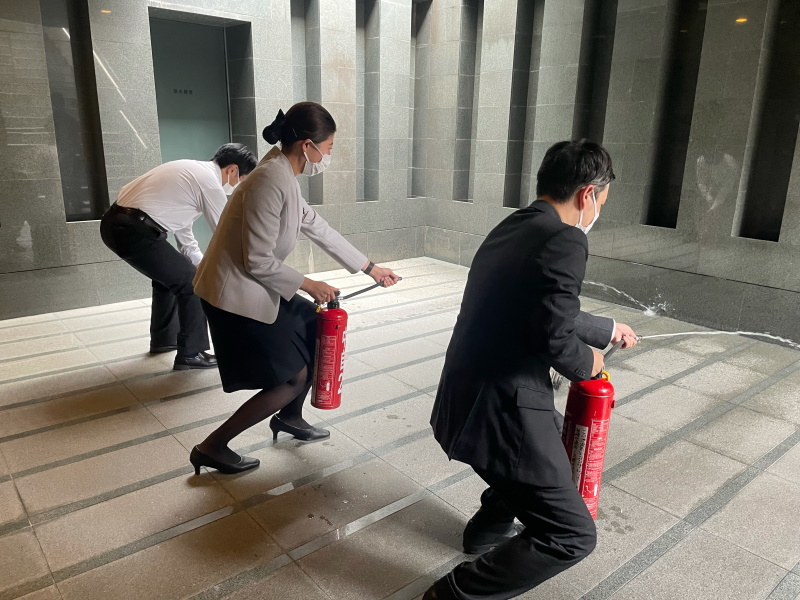 消防訓練を行いました！